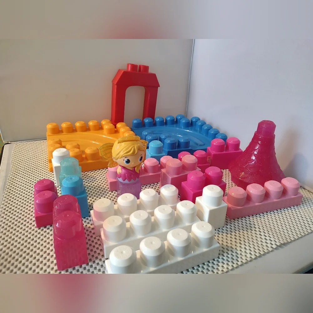 Mega Bloks Lot Bundle Fairy Princess Character